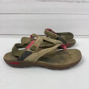Merrell Kangaroo Performance Strappy Sandals‎ Size 9 Brown